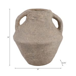 FERRIS TAN VASE 14 (IN) 10
