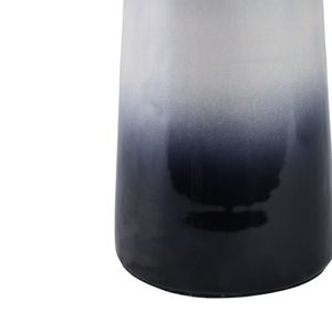 HADLEYHAM BLUE GLASS VASE 18 (IN) 6