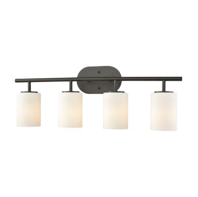 Pemlico 28″ Wide 4-Light Vanity Light - Oil Rubbed Bronze
