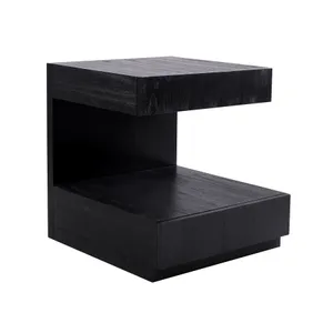 Checkmate Accent Table - Checkmate Black 1