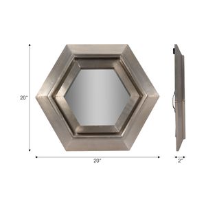 FERNSIDE SILVER MIRROR 20 (IN) 7