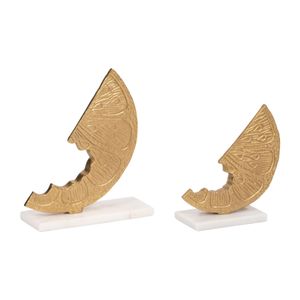GRADYGROVE SET OF 2 GOLD DECOR 10 (IN) 3