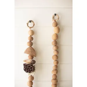 Dried Gourd Ball Garland 3