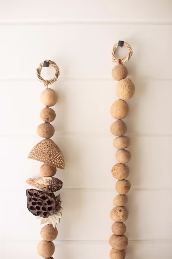 Dried Gourd Ball Garland