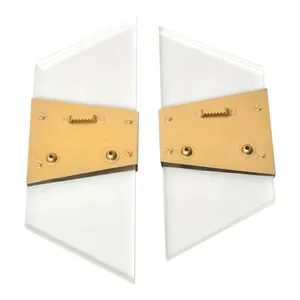 ELLENWIND SET OF 2 GOLD WALL SCULPTURES 16 (IN) 5