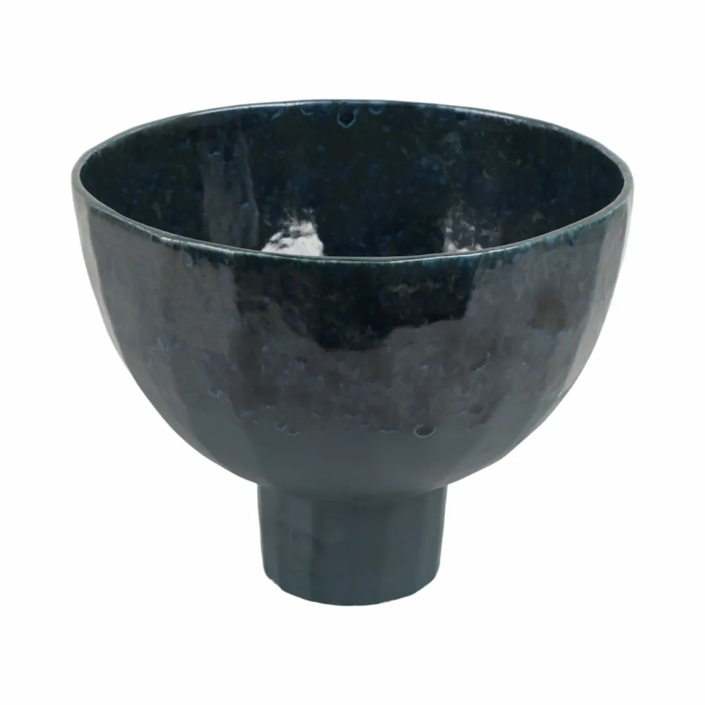 LUCASLAKE BLUE VASE 9 (IN)