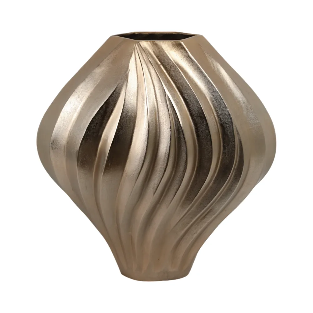 HAXTON GOLD VASE 18 (IN)