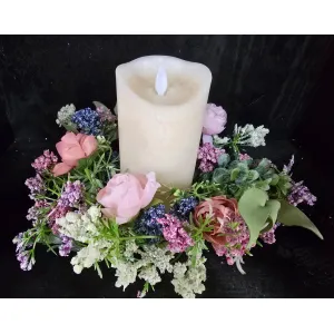 Garden Delight 4.5in Candle Ring 1