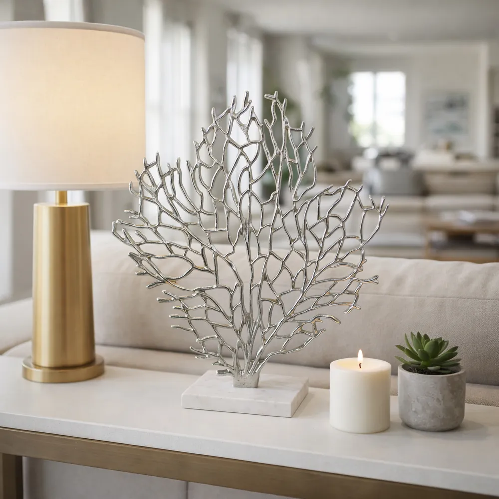 BENTONSIDE SILVER DECOR 21 (IN)