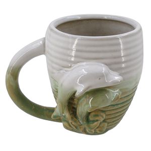 5" GREEN DOLPHIN MUG 1