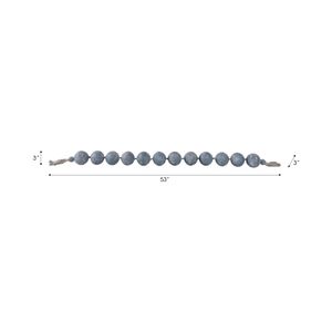 FINCHVIEW BLUE BEAD 3 (IN) 9