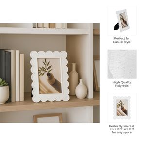 BRONSONPORT WHITE FRAME 8 (IN) 8