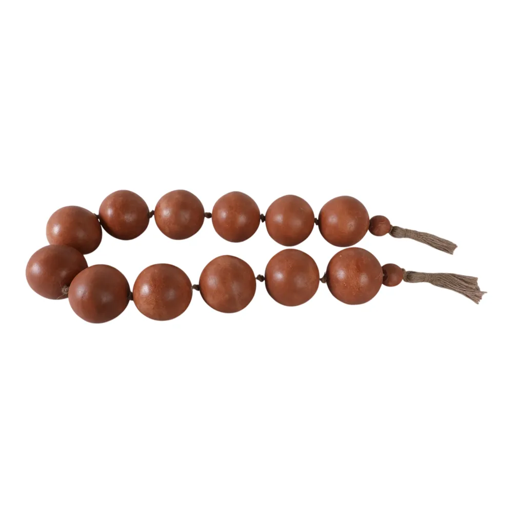 HOLTONHOLM BROWN BEAD 3 (IN)