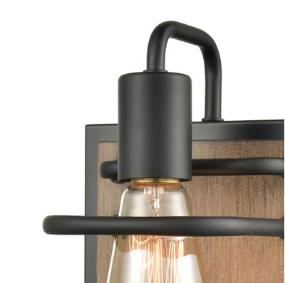 Copley 8″ High 1-Light Sconce - Matte Black