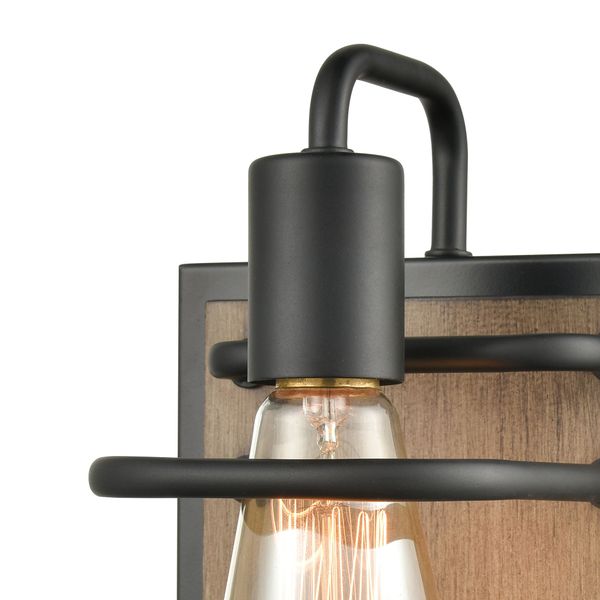 Copley 8'' High 1-Light Sconce - Matte Black