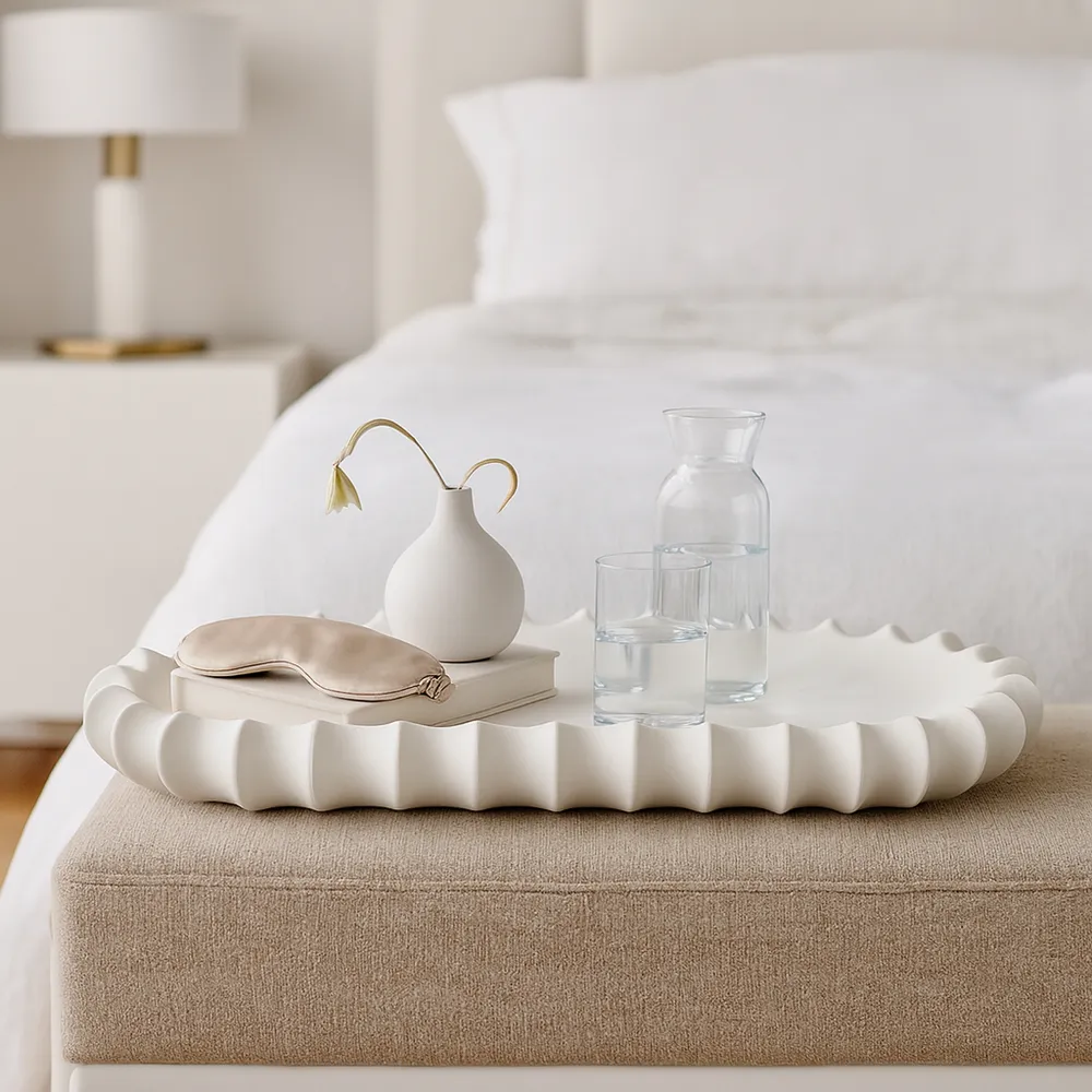 EMMONSVALE IVORY TRAY 3 (IN)