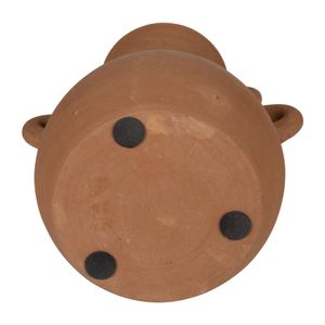 ARLOBEACH BROWN VASE 12 (IN) 8