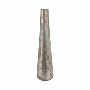 MILTONFORD TAN GLASS VASE 26 (IN) 5