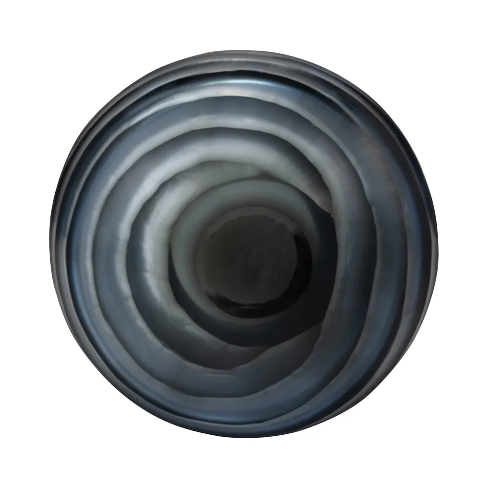 CARTERHAVEN BLUE GLASS VASE 11 (IN)