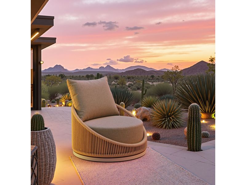 Cabana Swivel Chair Multicolor 10