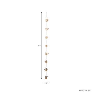 BARCLAYSHAW GOLD WIND CHIME 91 (IN) 6