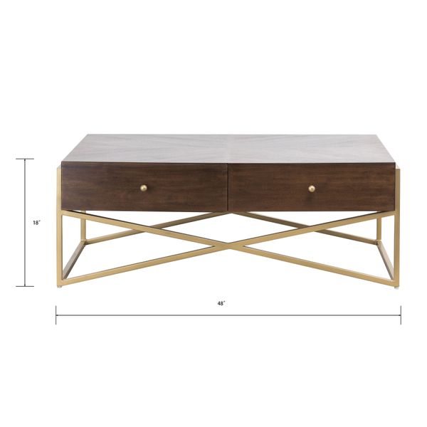 Guilford Coffee Table - Mahogany