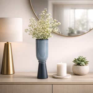 MAXRUN BLUE VASE 14 (IN) 12