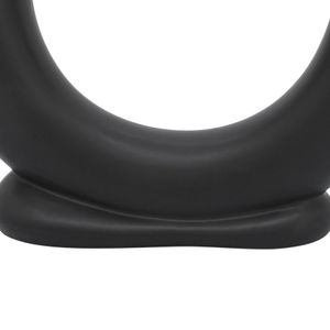 LENNONHAM BLACK VASE 8 (IN) 8
