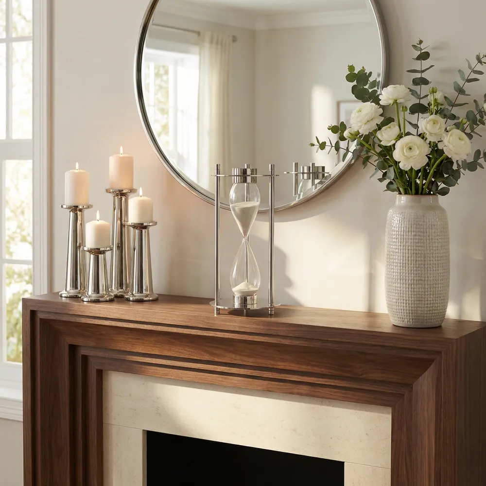 AMBERCREST IVORY HOURGLASS 15 (IN)