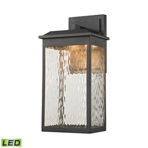 Newcastle 17'' High 1-Light Outdoor Sconce - Textured Matte Black 1