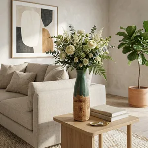 DARIENMILL GREEN VASE 21 (IN) 12