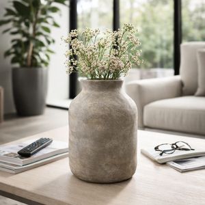 CHILTONLAKE GRAY VASE 16 (IN) 11