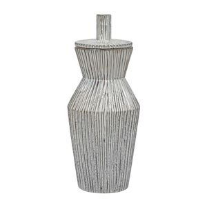 WRENTON WHITE VASE 20 (IN) 4