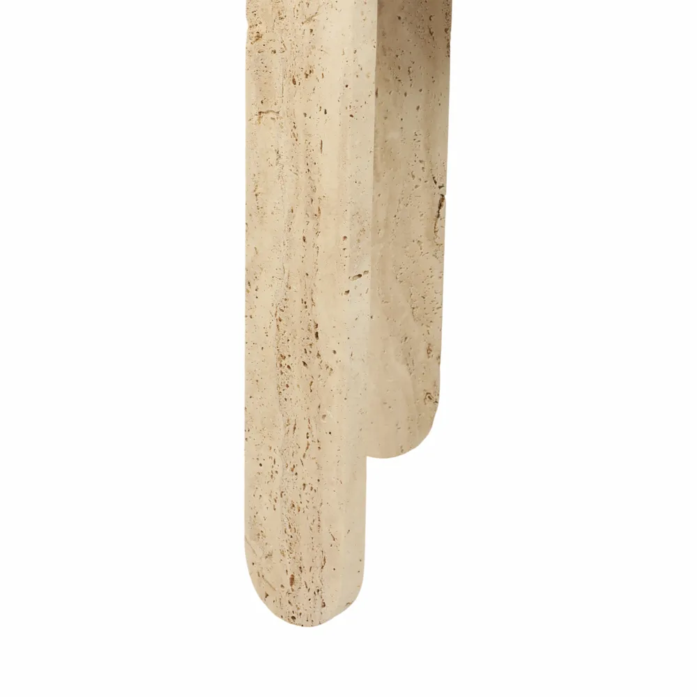 DUNLAPFORD IVORY TABLE 22 (IN)