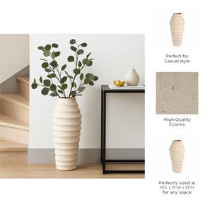 RIDERGATE IVORY VASE 33 (IN) 10