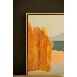 Set of 2 Framed Landscapes Paintings 2
