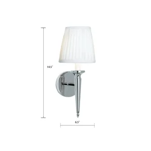 Georgetown 14.5'' High 1-Light Sconce - Polished Nickel 2