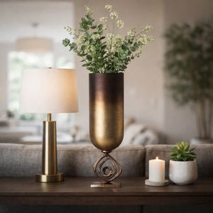 DORSEYVIEW BRONZE GLASS VASE 24 (IN) 2