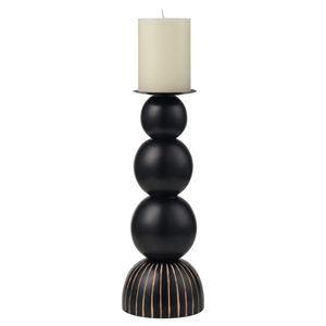 Dana Candleholder - Set of 2 Black 6