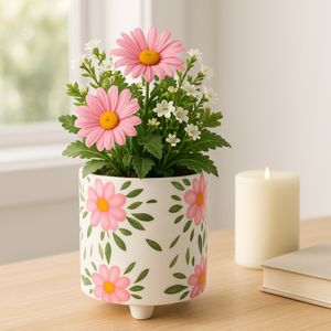 ALMAWAY WHITE PLANTER 6 (IN) 2