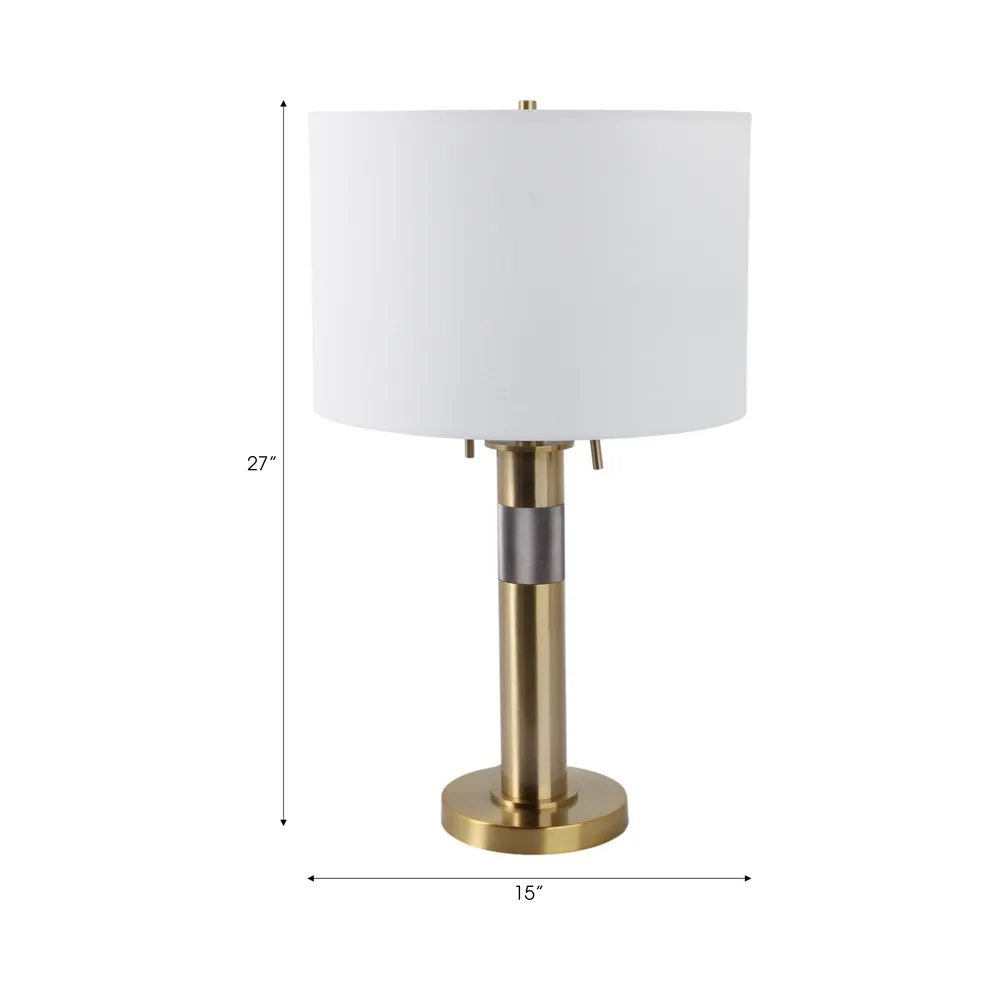BENNETCLIFF GOLD LAMP 25 (IN)