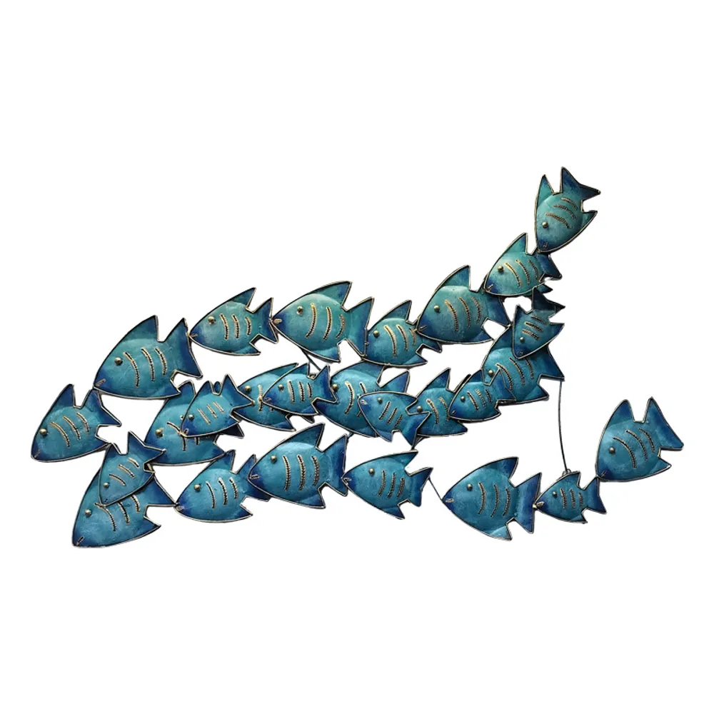 31" WAVE OF FISH