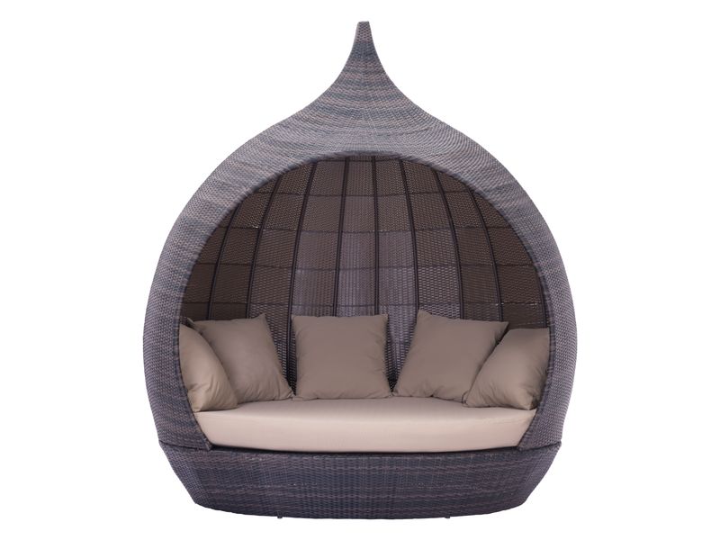 Martinique Beach Daybed Brown & Beige 4