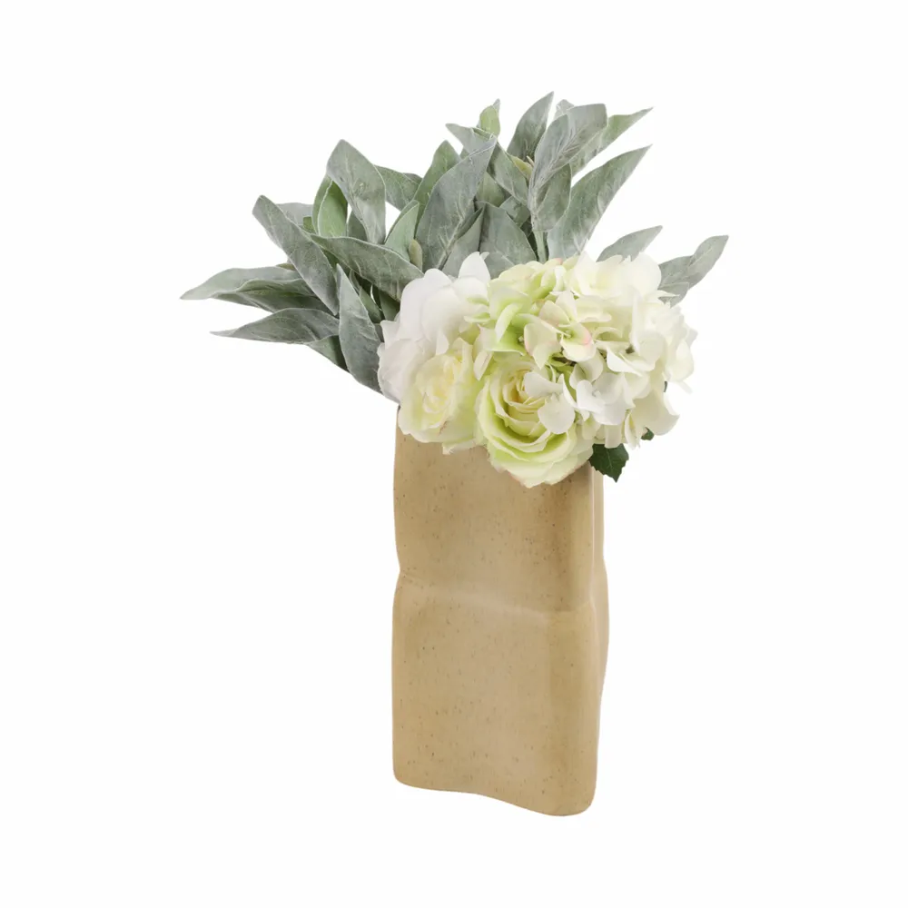 HARVEYWAY TAN VASE 12 (IN)