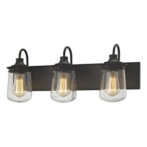 Hamel 24'' Wide 3-Light Vanity Light - Oil Rubbed Bronze 1