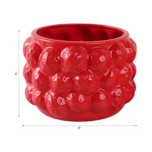 CALWIND RED PLANTER 6 (IN) 8