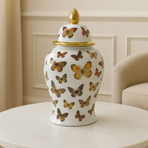 HAMDENWORTH WHITE CHINOISERIE 19 (IN) 12