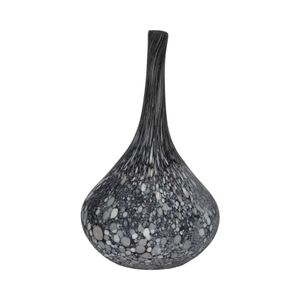 DOUGALROSE GRAY GLASS VASE 15 (IN) 1