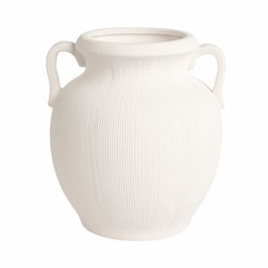 GARTONSHAW WHITE VASE 10 (IN) 1