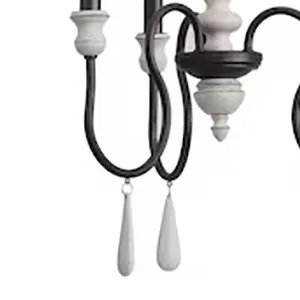 Brownell 17'' Wide 3-Light Chandelier - Anvil Iron 3